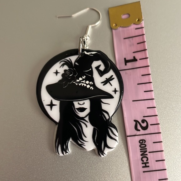 Witchy—Witch Hat Earrings - Picture 4 of 6